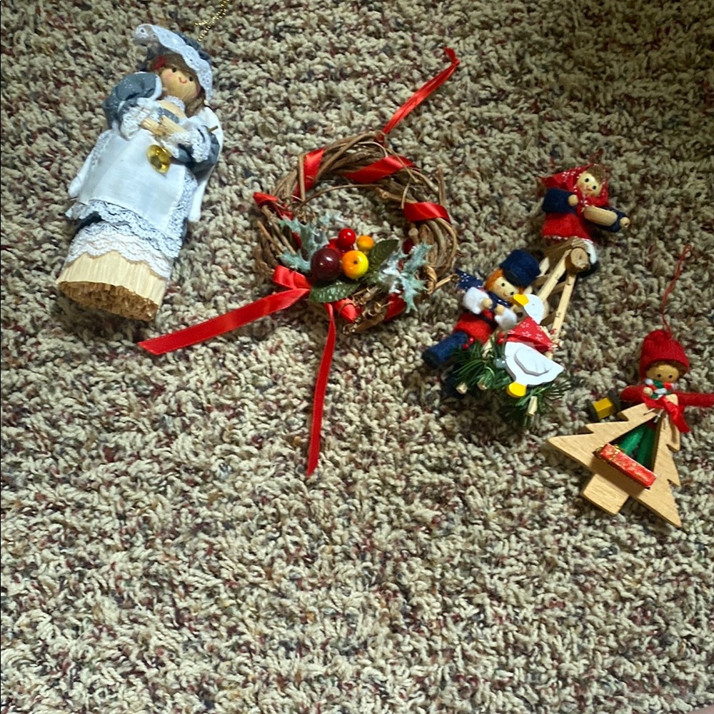 Vintage Christmas ornaments